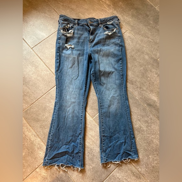 American Eagle Outfitters Denim - American Eagle Distressed Mom Jeans